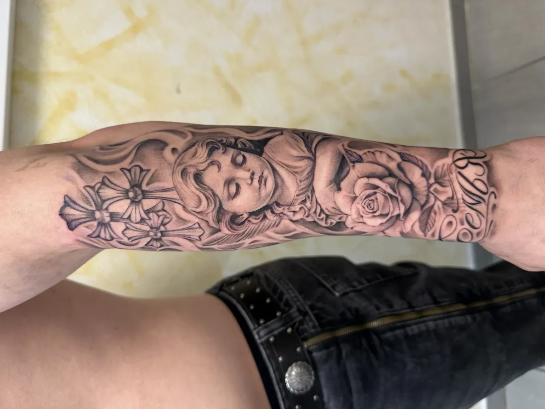 Realismus — Realismus Tattoo von Marko
