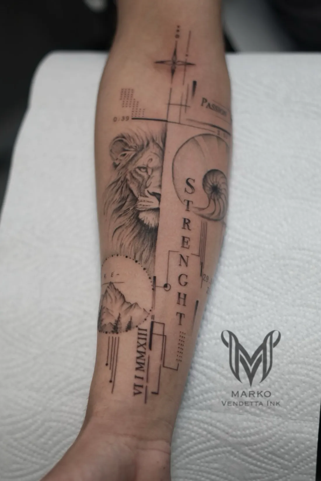 Concept Art — Concept Art Tattoo von Marko