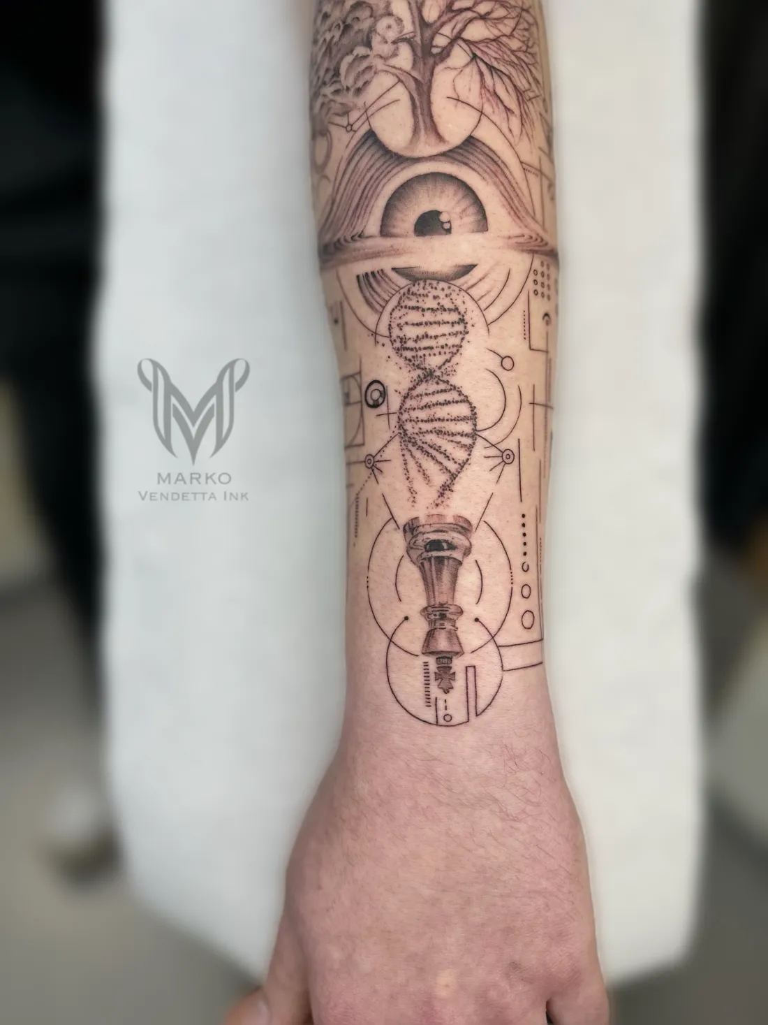 Concept Art — Concept Art Tattoo von Marko